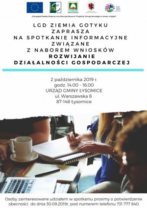 ZIEMIA GOTYKU - spotkanie informacyjne 